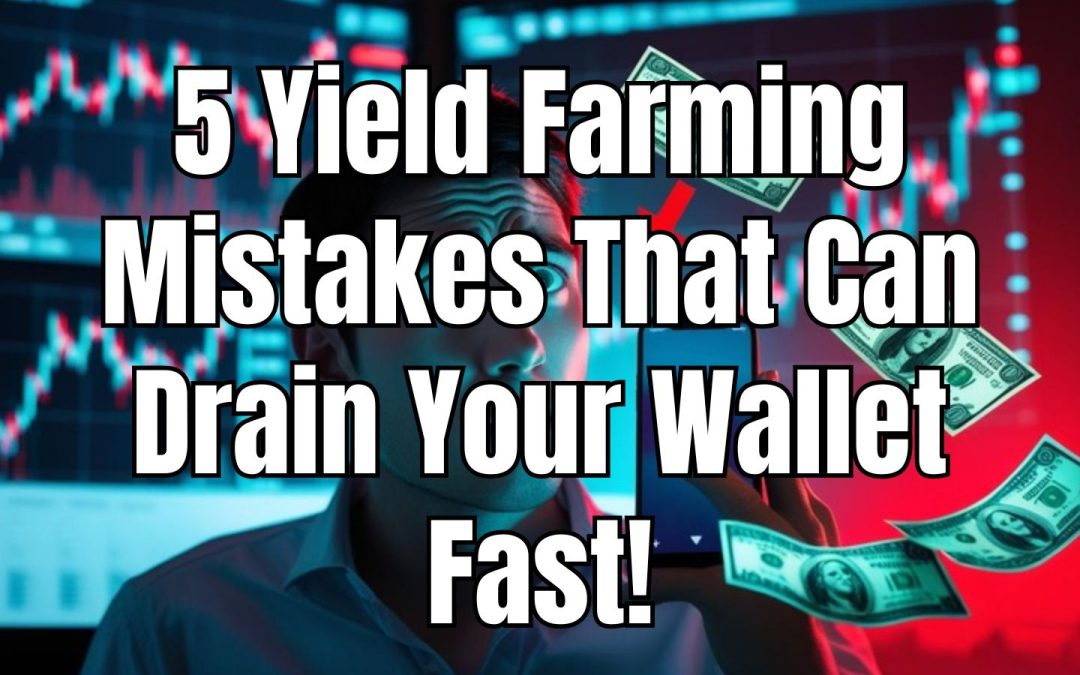 5 Yield Farming Mistakes That Can Drain Your Wallet Fast!
